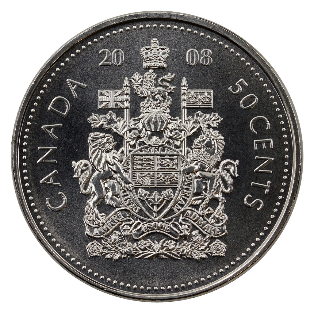 2008 Canada 50-cents Brilliant Uncirculated (MS63)