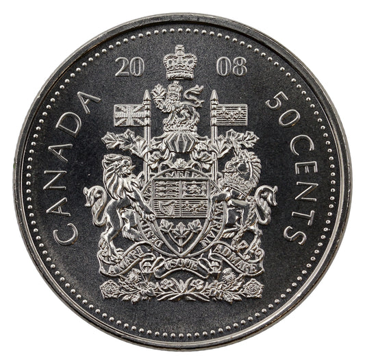2008 Canada 50-cents Brilliant Uncirculated (MS63)