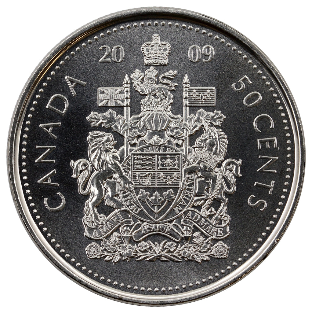 2009 Canada 50-cents Brilliant Uncirculated (MS63)