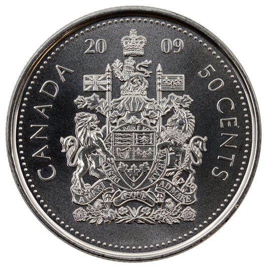 2009 Canada 50-cents Brilliant Uncirculated (MS63)