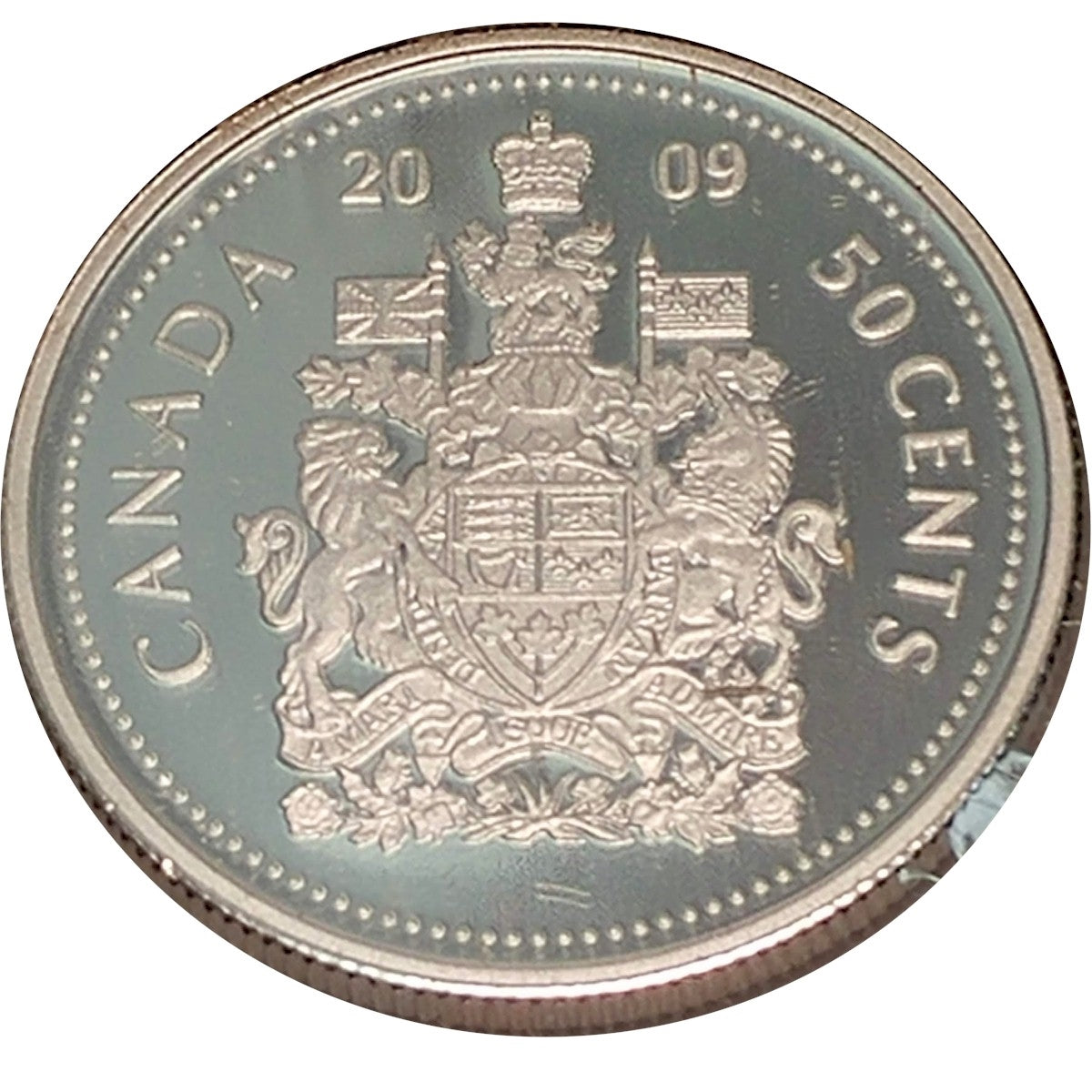 2009 Canada 50-cents Silver Proof