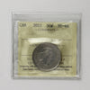 2011 Canada 50-cents ICCS Certified MS66