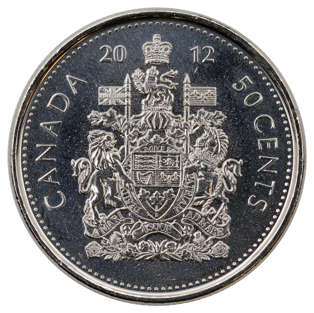 2012 Canada 50-cents Brilliant Uncirculated (MS63)