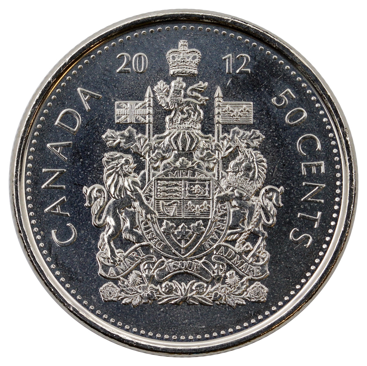 2012 Canada 50-cents Brilliant Uncirculated (MS63)