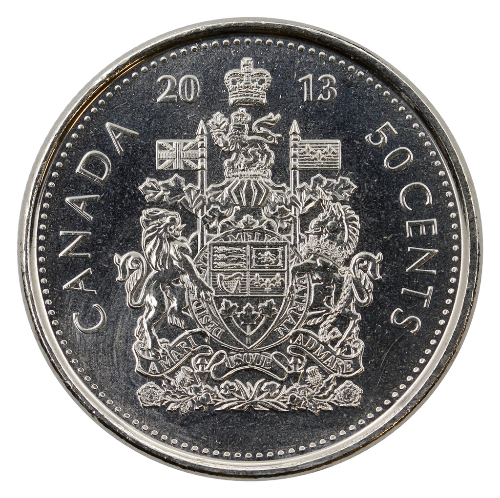 2013 Canada 50-cents Brilliant Uncirculated (MS63)