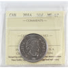 2014 Canada 50-cents ICCS Certified MS67