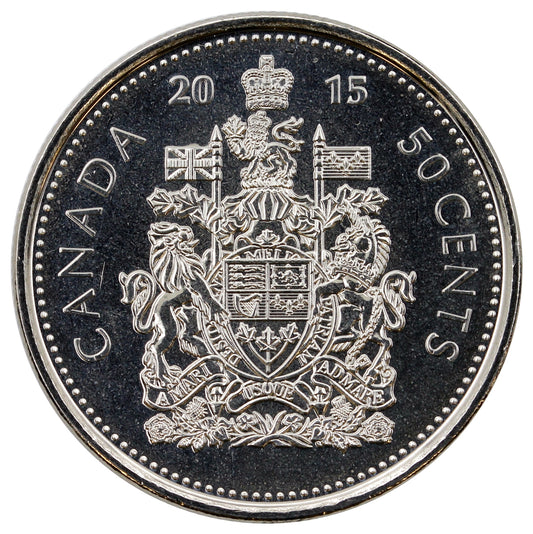 2015 Canada 50-cents Brilliant Uncirculated (MS63)