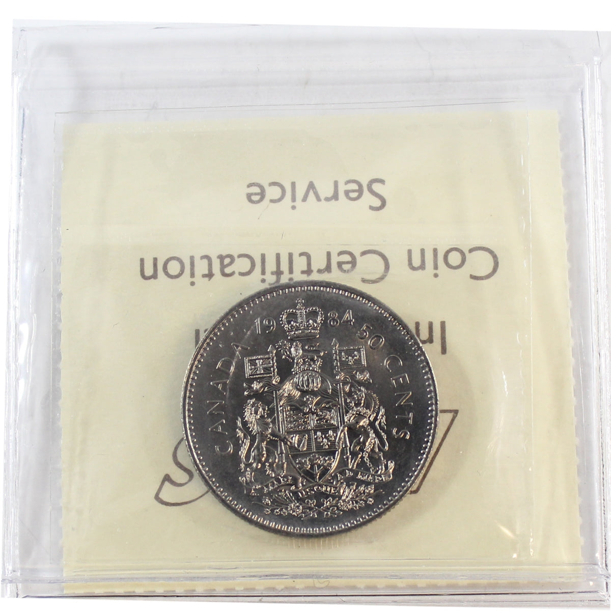 1984 Canada 50-cents ICCS Certified MS66
