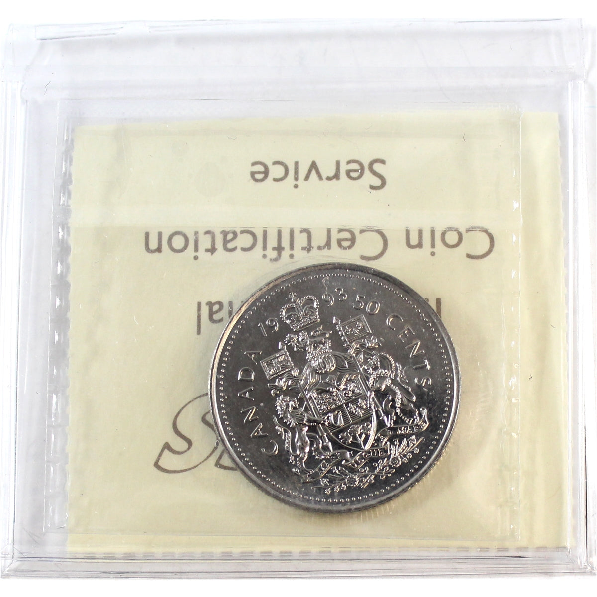 1993 Canada 50-cents ICCS Certified MS66