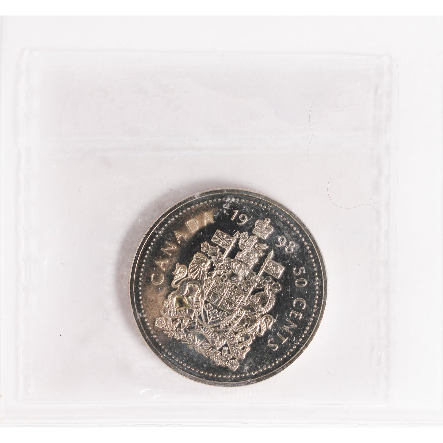 1998W Canada 50-cents ICCS Certified MS65 NBU