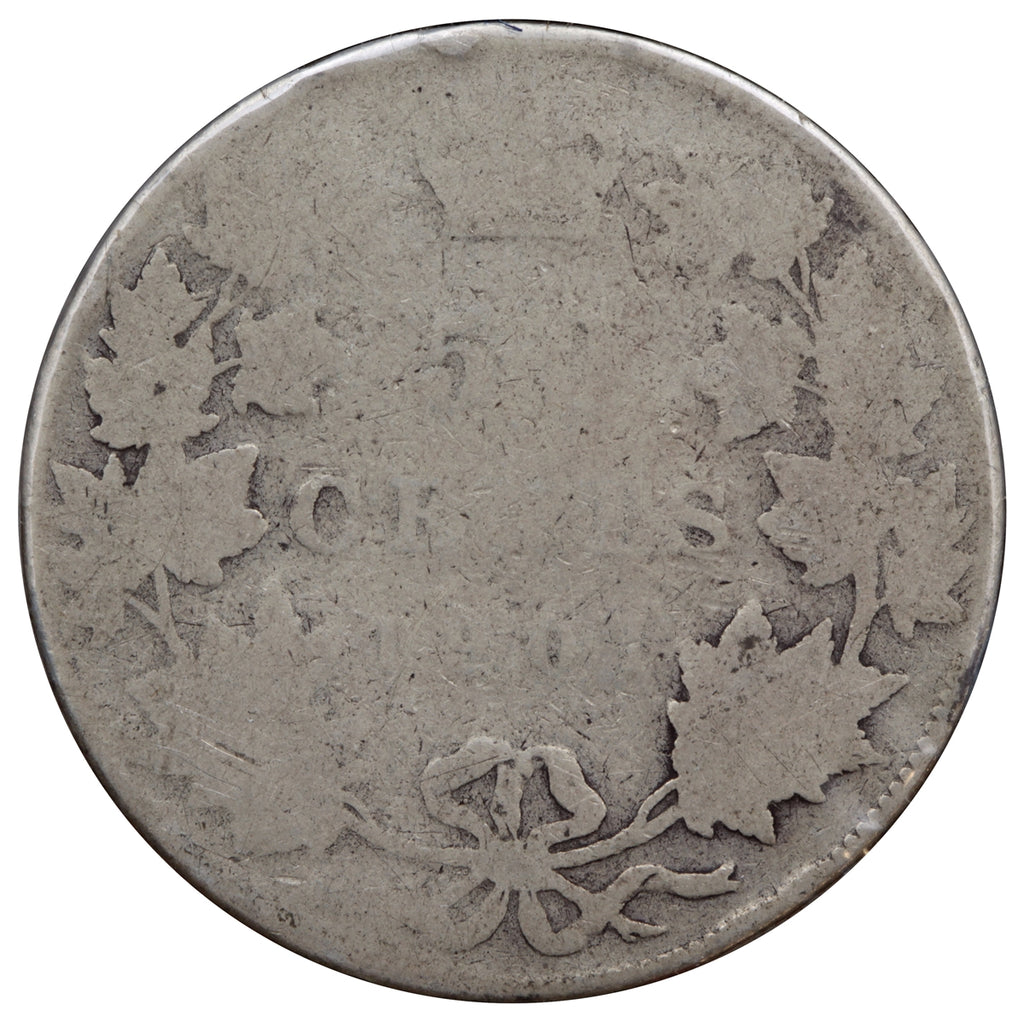 1901 Canada 50-cents Filler