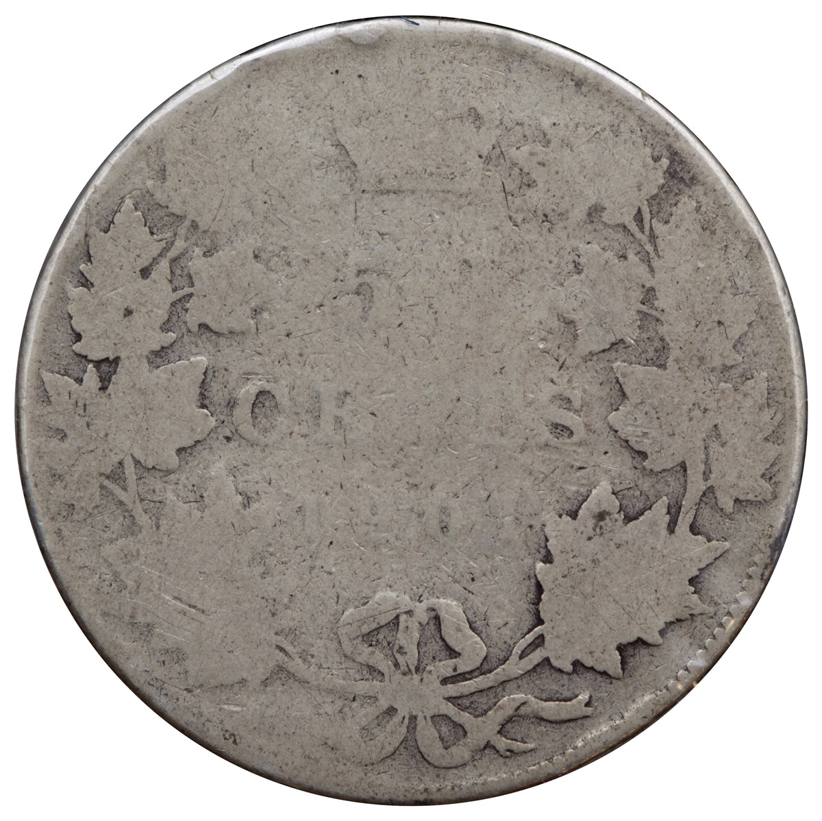 1901 Canada 50-cents Filler