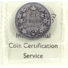 1892 Obv. 4 Canada 50-cents ICCS Certified F12