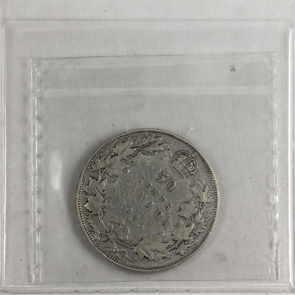 1936 Canada 50-cents ICCS Certified VG8