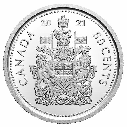 2021 Canada 50-cent Silver Proof (No Tax)