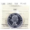 1963 Canada 50-cents ICCS Certified PL65 Ultra Heavy Cameo