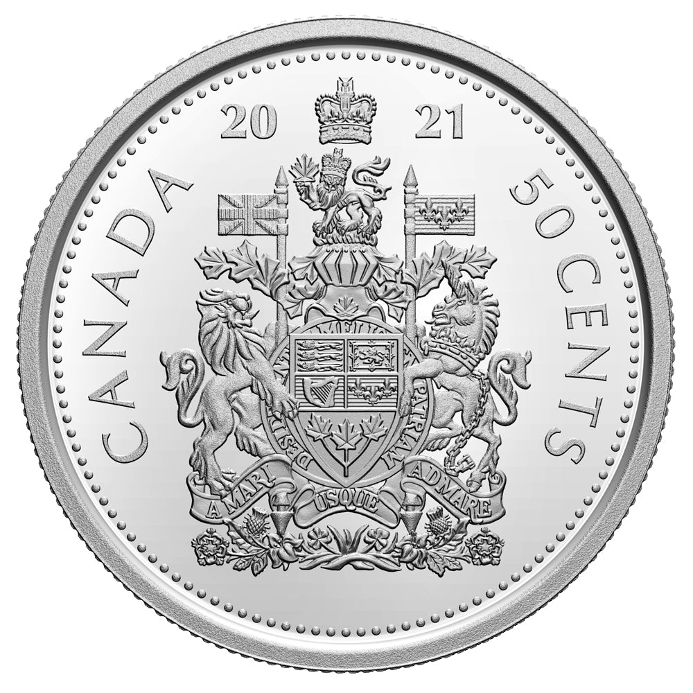 2021 Canada 50-cents Proof (non-silver)