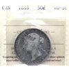 1899 Canada 50-cents ICCS Certified VG10