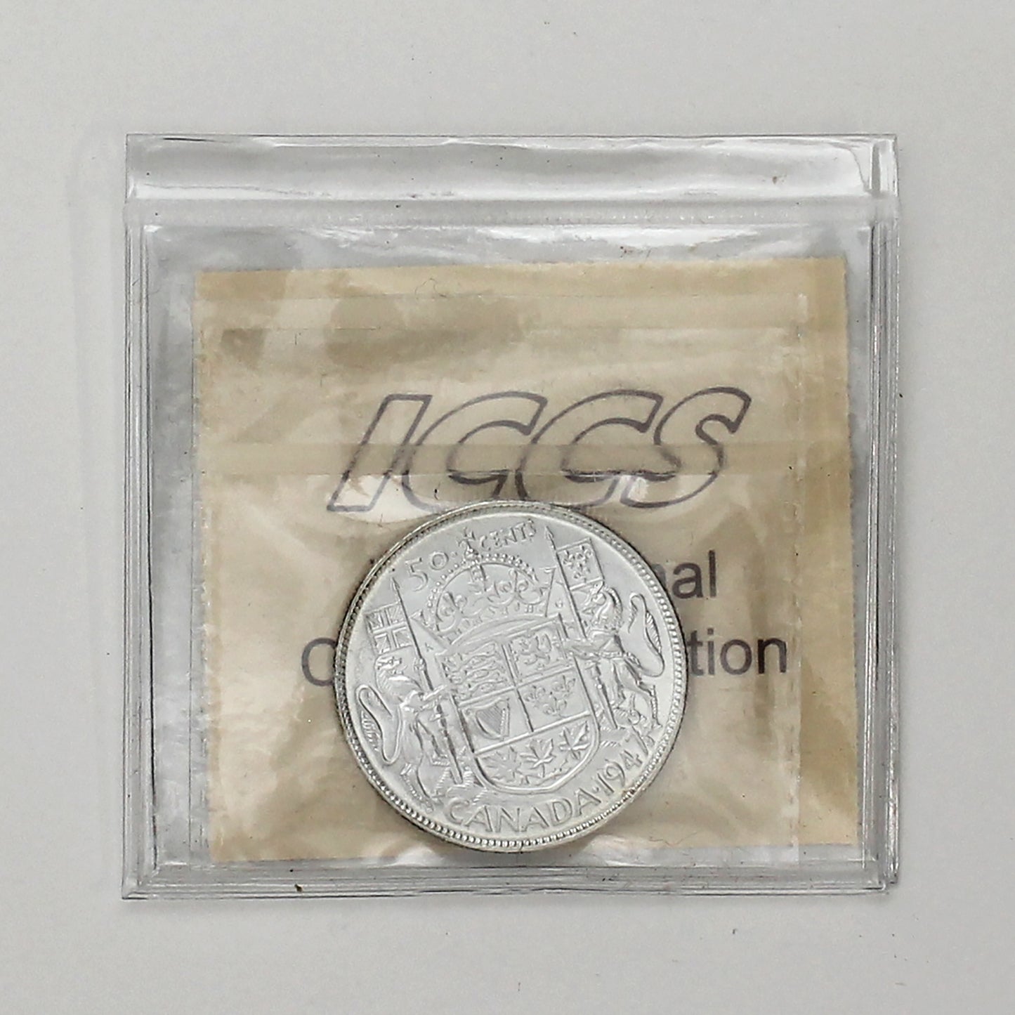 1947 Maple Leaf Canada 50-cents ICCS Certified MS63