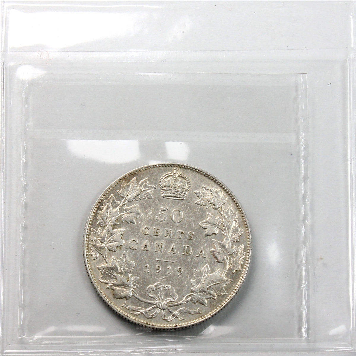 1919 Canada 50-cents ICCS Certified VF30