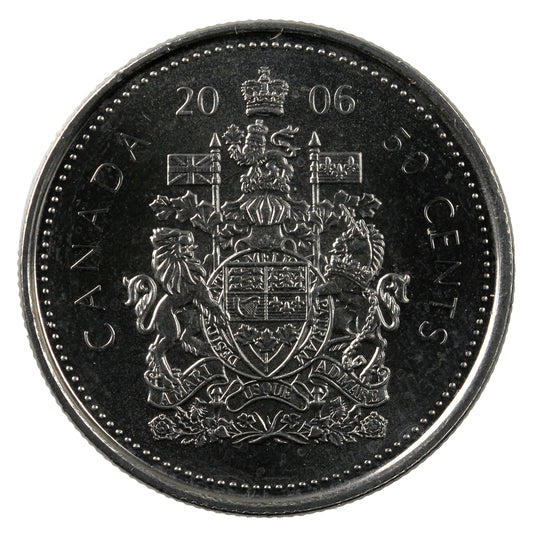 2006P Canada 50-cents Choice Brilliant Uncirculated (MS64)