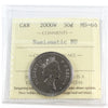 2000W Canada 50-cents ICCS Certified MS66 NBU