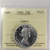 1960 Canada 50-cents ICCS Certified PL65 Cameo