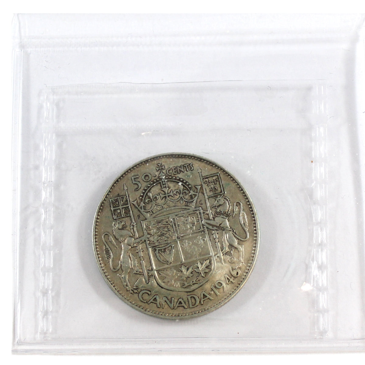 1946 Design in 6 Canada 50-cents ICCS Certified VF20