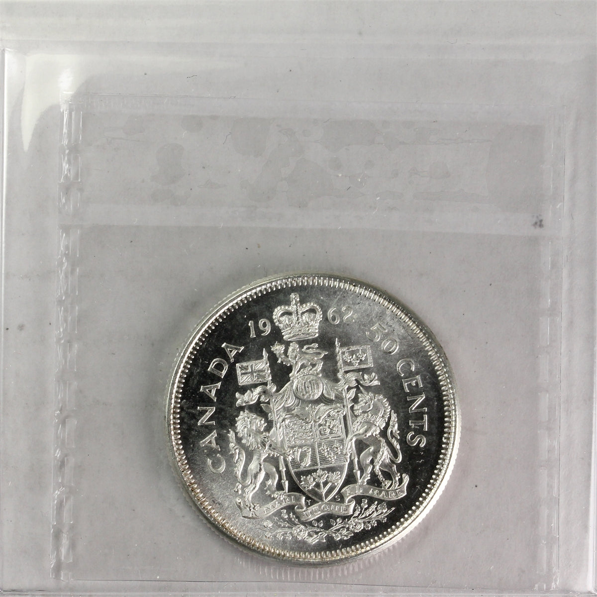 1962 Canada 50-cents ICCS Certified MS64 Cameo