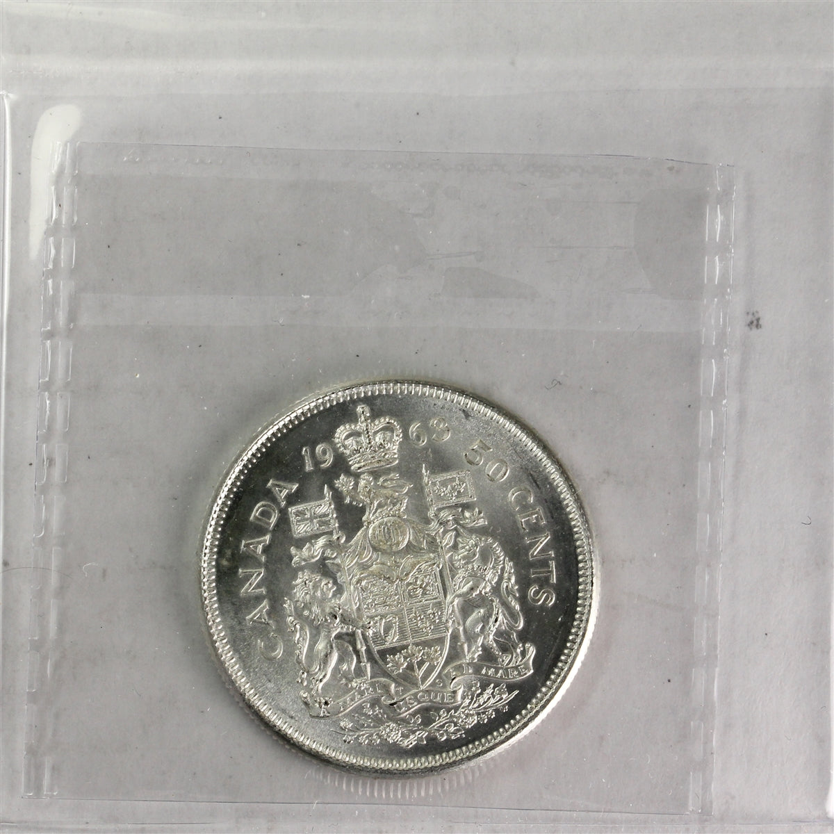 1963 Canada 50-cents ICCS Certified MS65 Cameo