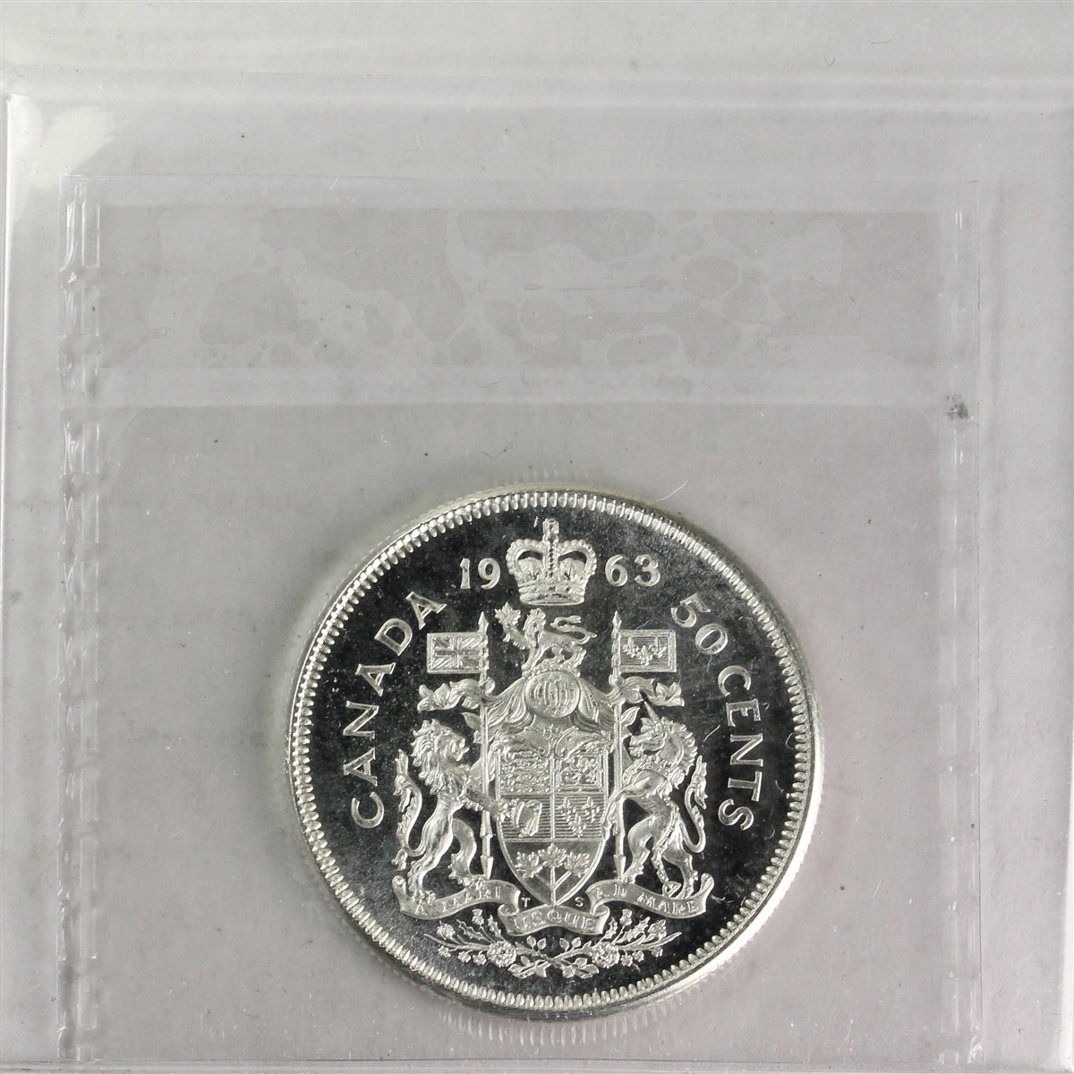 1963 Canada 50-cents ICCS Certified MS64 Cameo