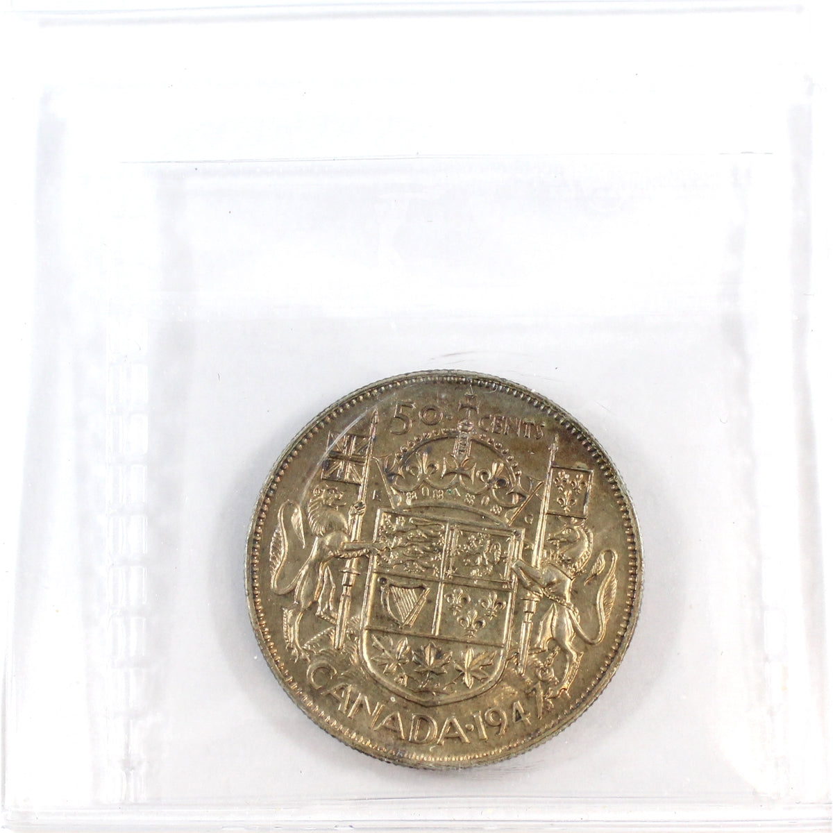 1947 Maple Leaf Canada 50-cents ICCS Certified EF40