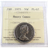 1975 Canada 50-cents ICCS Certified PL67 Heavy Cameo