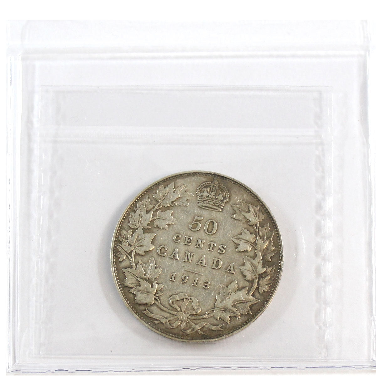 1913 Canada 50-cents ICCS Certified VF20