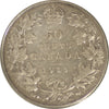 1913 Canada 50-cents ICCS Certified F12