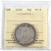1929 Canada 50-cents ICCS Certified VG8