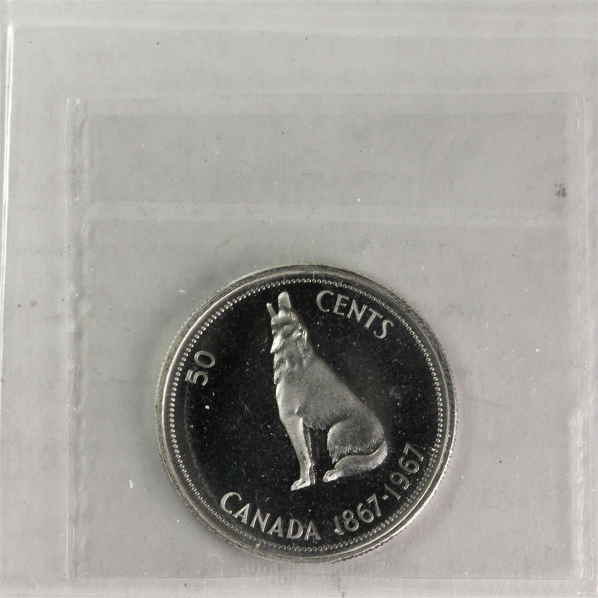 1967 Canada 50-cents ICCS Certified SP66 Cameo