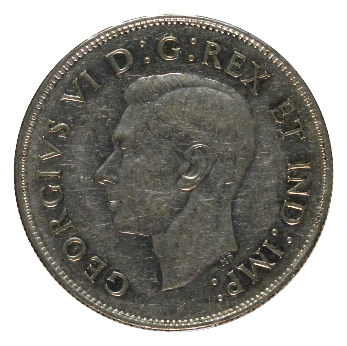 1946 Chip In 6 Canada 50-cents VF-EF (VF30)