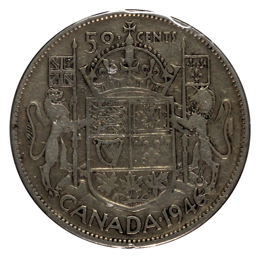1946 Hoof In 6 Canada 50-cents G-VG (G6)