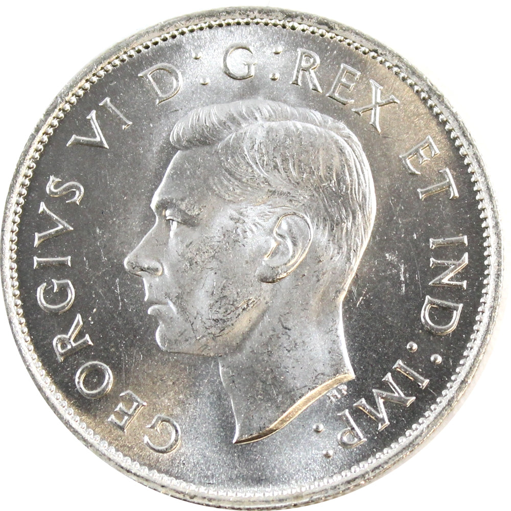 1941 Canada 50-cents Choice Brilliant Uncirculated (MS-64) $