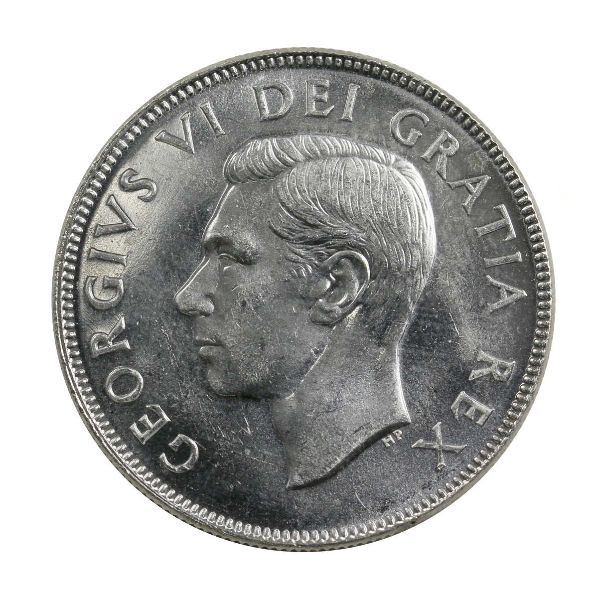 1950 Design Canada 50-cents Choice Brilliant Uncirculated (MS64) $
