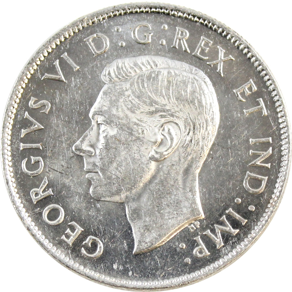 1944 Canada 50-cents EF-AU (EF45) Cameo