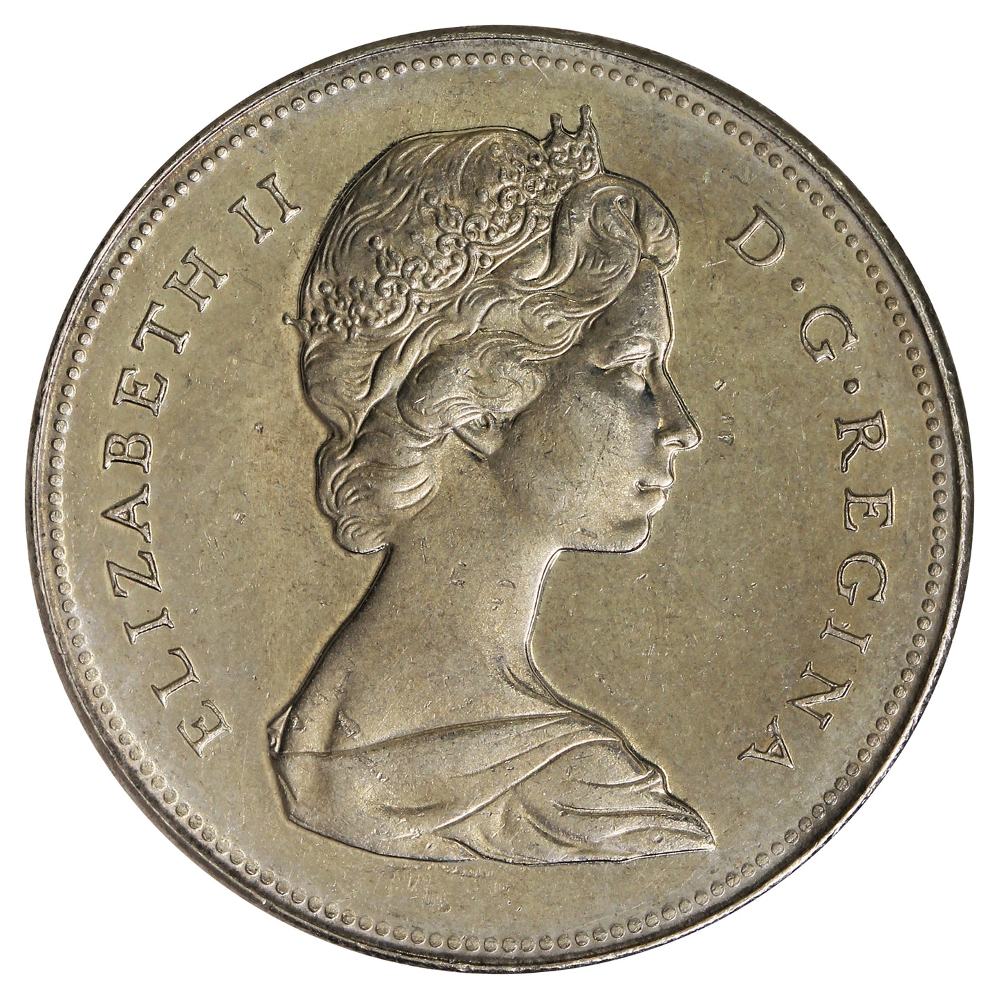 1968 Canada 50-cents UNC+ (MS62)