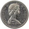 1968 Missing A Canada 50-cents Extra Fine (EF40)