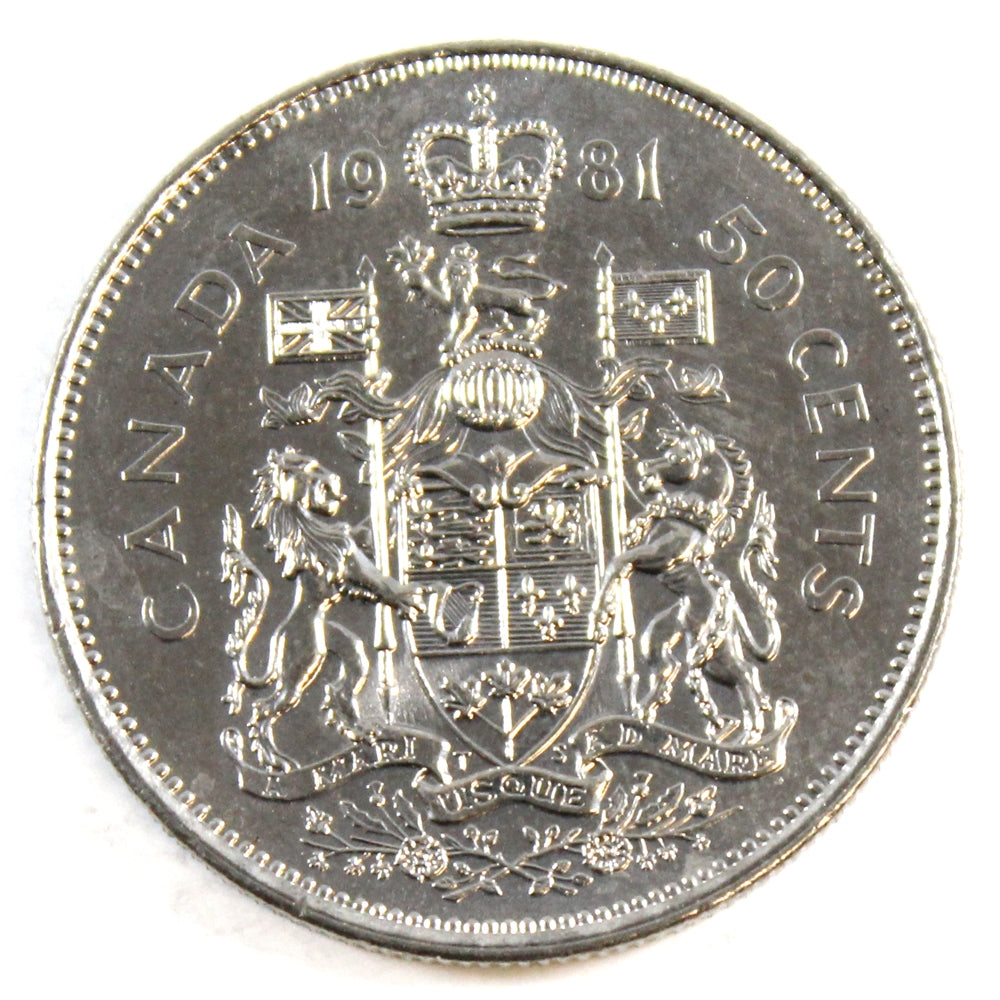 1981 Canada 50-cents UNC+ (MS62)