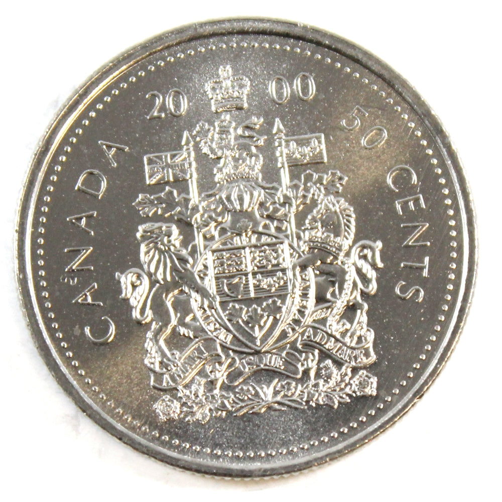 2000 Canada 50-cents UNC+ (MS62)