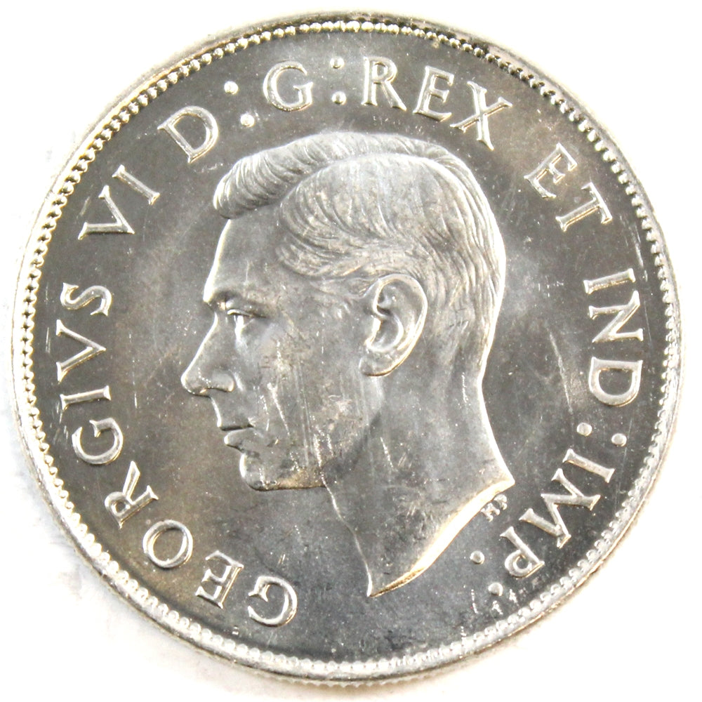 1946 Canada 50-cents Choice Brilliant Uncirculated (MS64) $