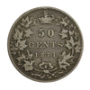 1871 Canada 50-cents Fine (F-12) $