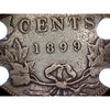 1899 Large 1st 9 Canada 50-cents F-VF (F15) $
