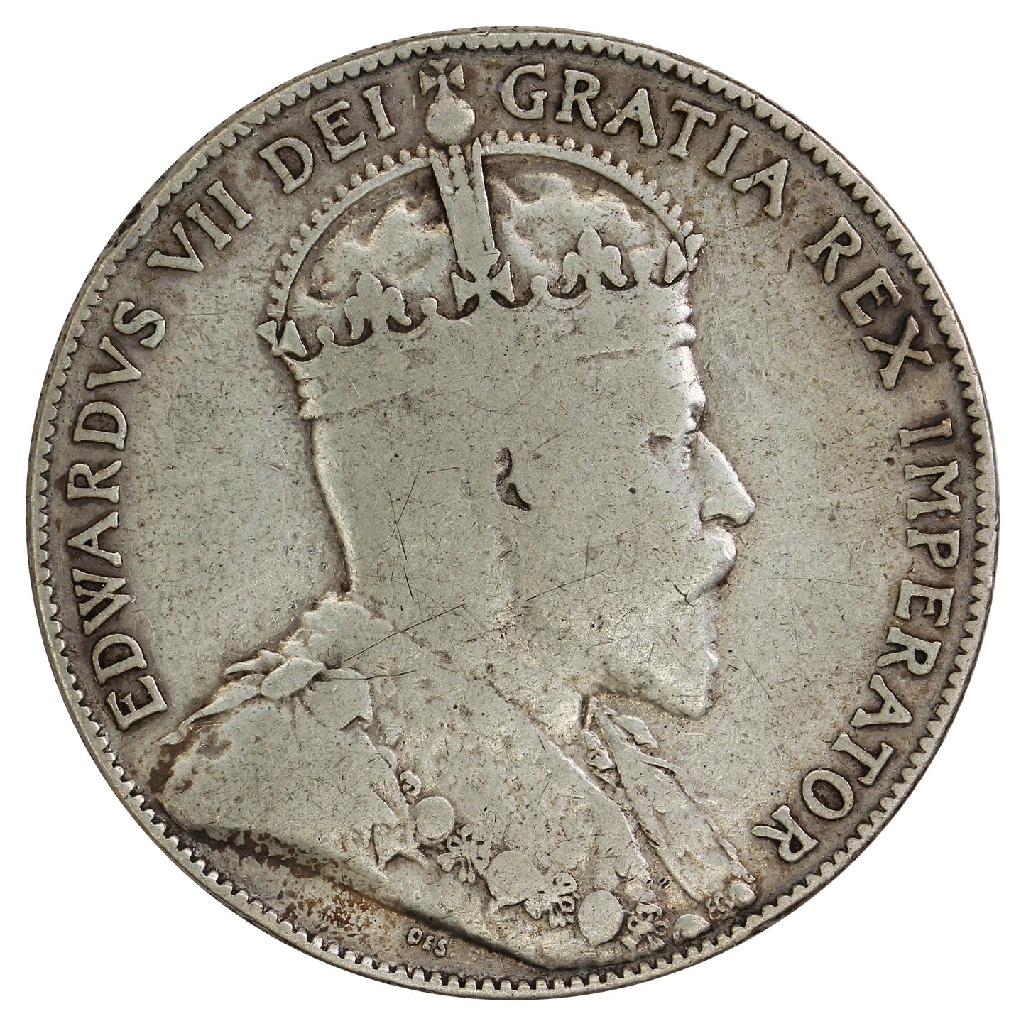 1908 Canada 50-cents Fine (F12) $